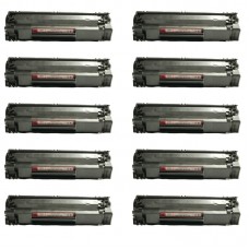 KIT COM 10 TONER COMPATIVEL CB435A CB436A CE285A 35A 36A 85A