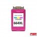 Cartucho HP 664XL Compativel Colorido  