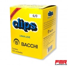 CX CLIPS BACCHI 6/0 C/220 UN.