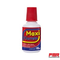 CORRETIVO LÍQUIDO MAXI CORRETO 18ML