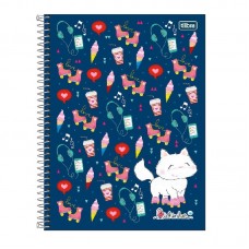 Caderno Espiral Capa Dura D+ 96 Fls Tilibra 